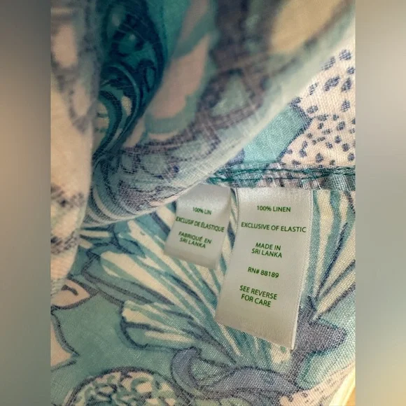 Lilly Pulitzer Mialeigh Amalfi Blue Sound the Sirens - Picture 6 of 6